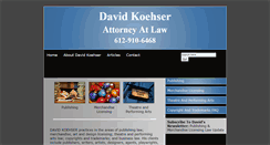Desktop Screenshot of dklex.com